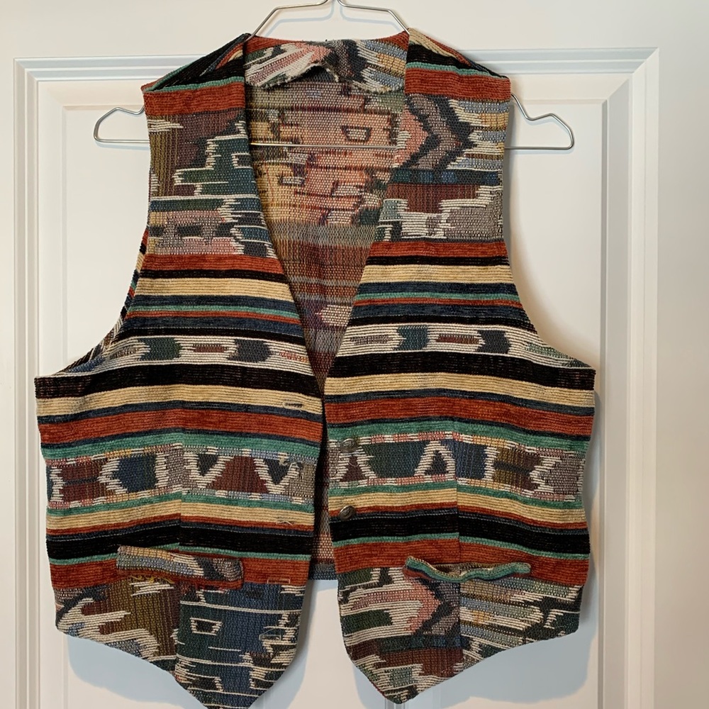 70s Vintage Knitted Vest